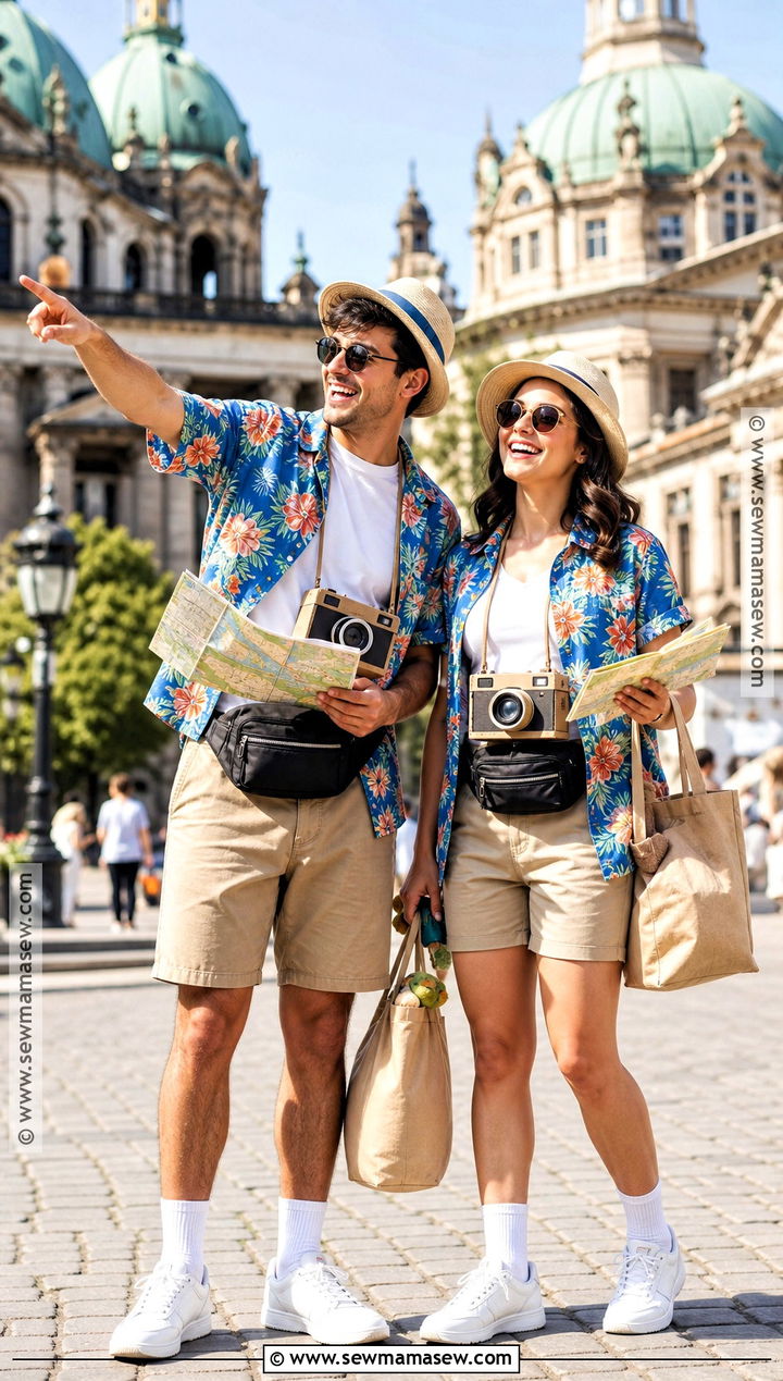 Matching Tourist Couple Costume - 40 easy couple costumes