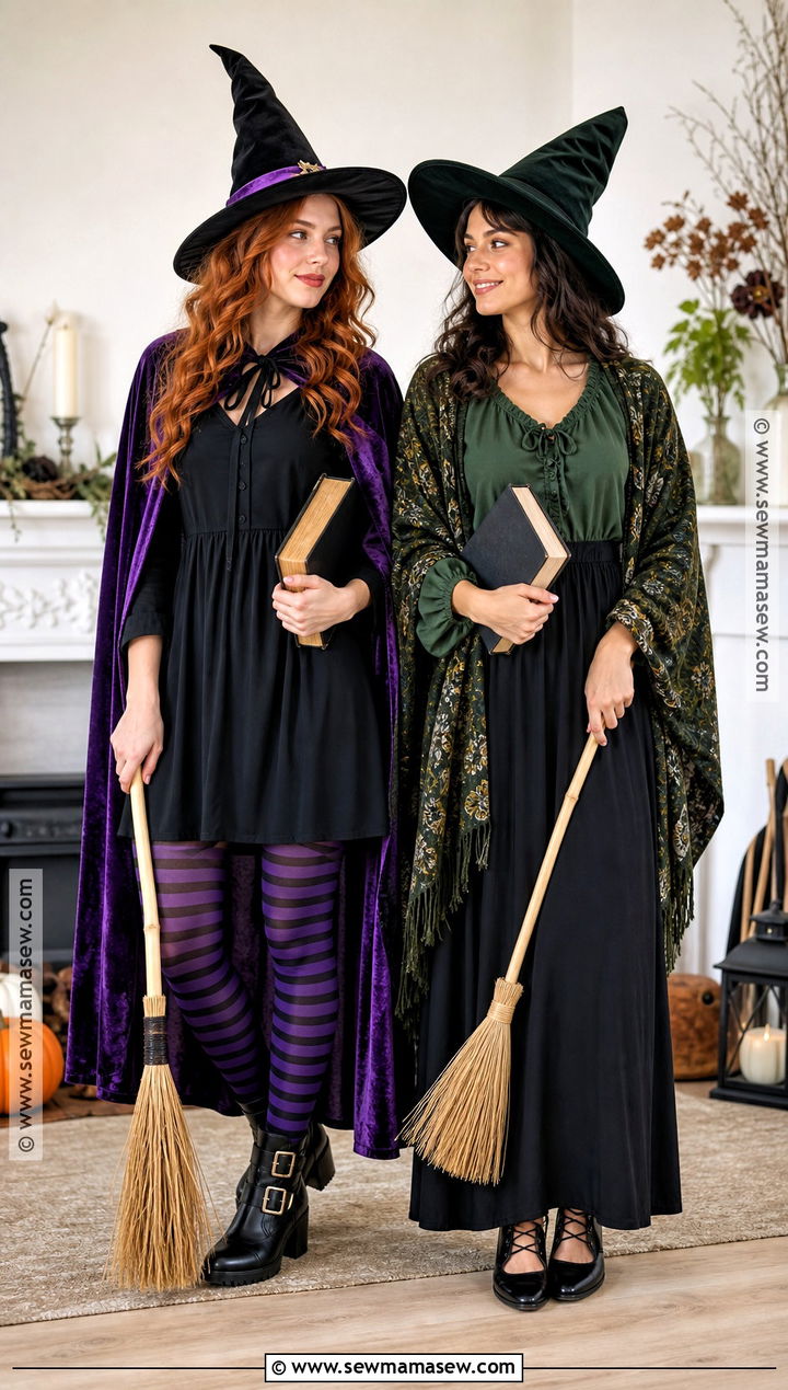 Matching Witch Costume - 50 matching halloween costumes