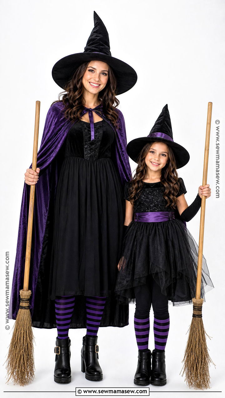 Matching Witch Costumes - 30 mom and daughter costumes