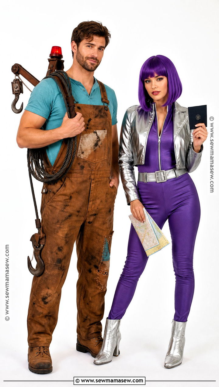 Mater And Holley Shiftwell Couple Costume - 30 cars couple costume ideas