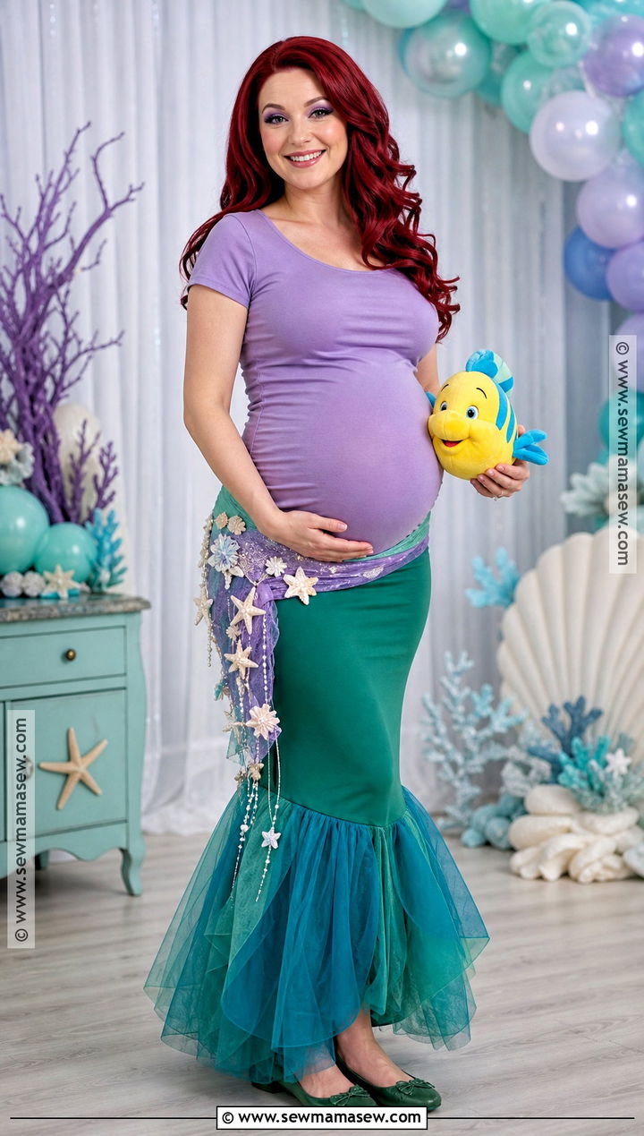 Maternity Ariel Little Mermaid Costume - 40 little mermaid costume ideas