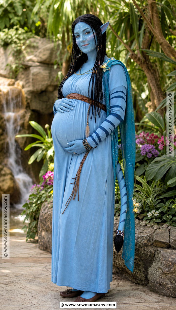 Maternity Avatar Costume - 35 Avatar Costume Ideas for Women