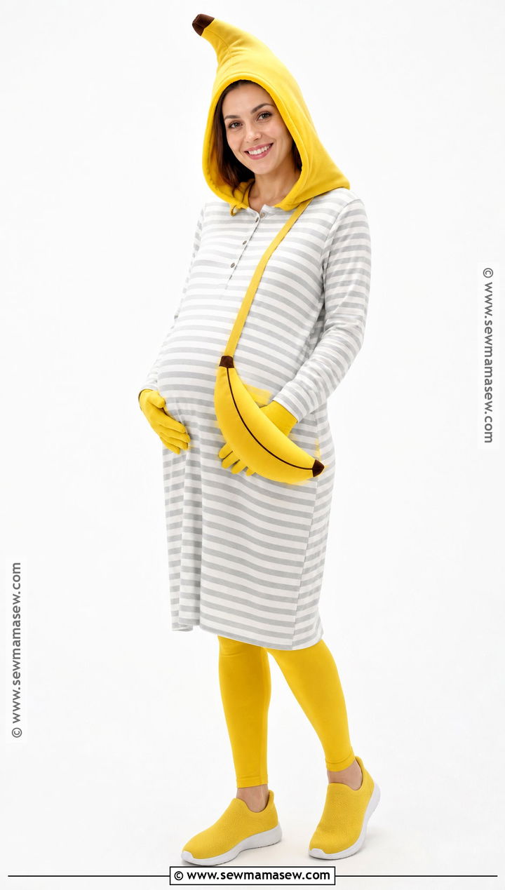 Maternity Bananas In Pajamas Costume - 30 bananas in pajamas costume