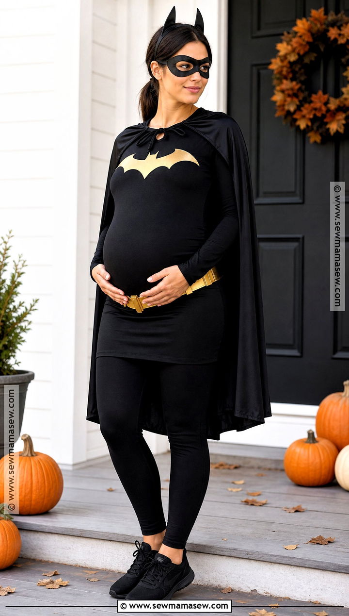 Maternity Batman Costume - 50 batman costume ideas