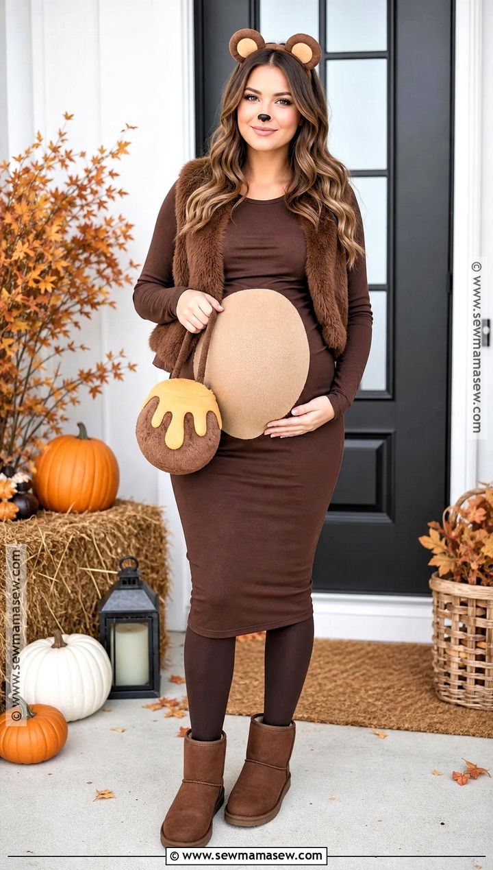 Maternity Brown Bear Costume - 30 Brown Bear Costume Ideas