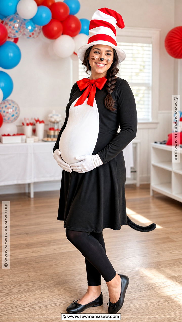 Maternity Cat In The Hat Costume - 30 cat in the hat costume women's ideas