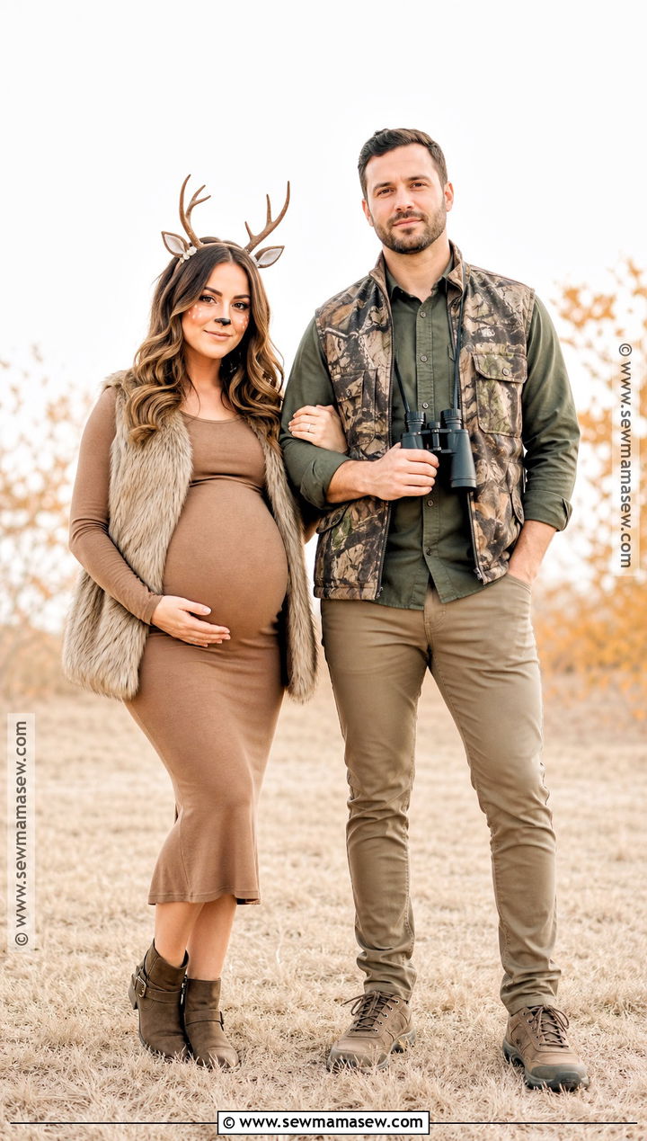 Maternity Deer And Hunter Costume - 40 deer and hunter costume ideas