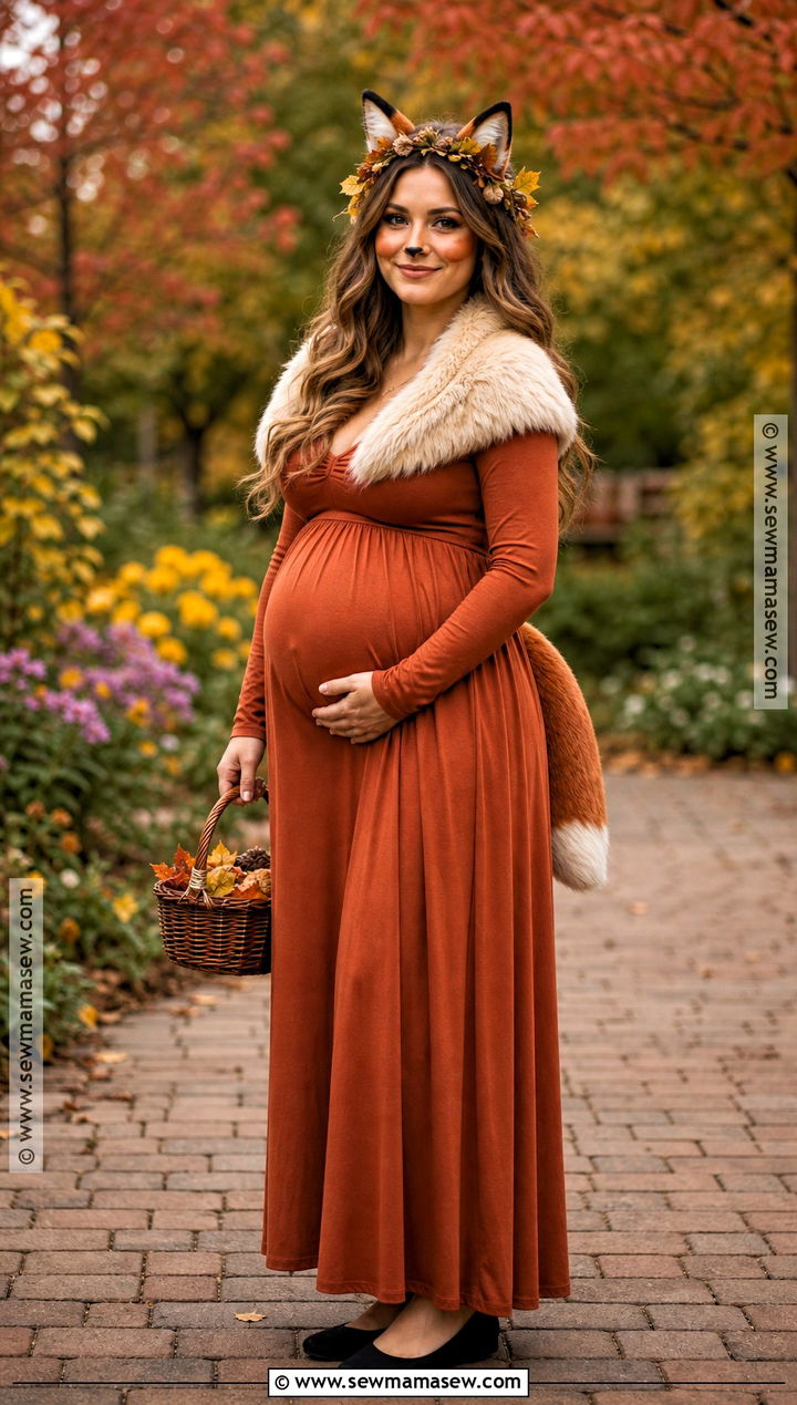 Maternity Fox Costume - 40 foxy costume ideas