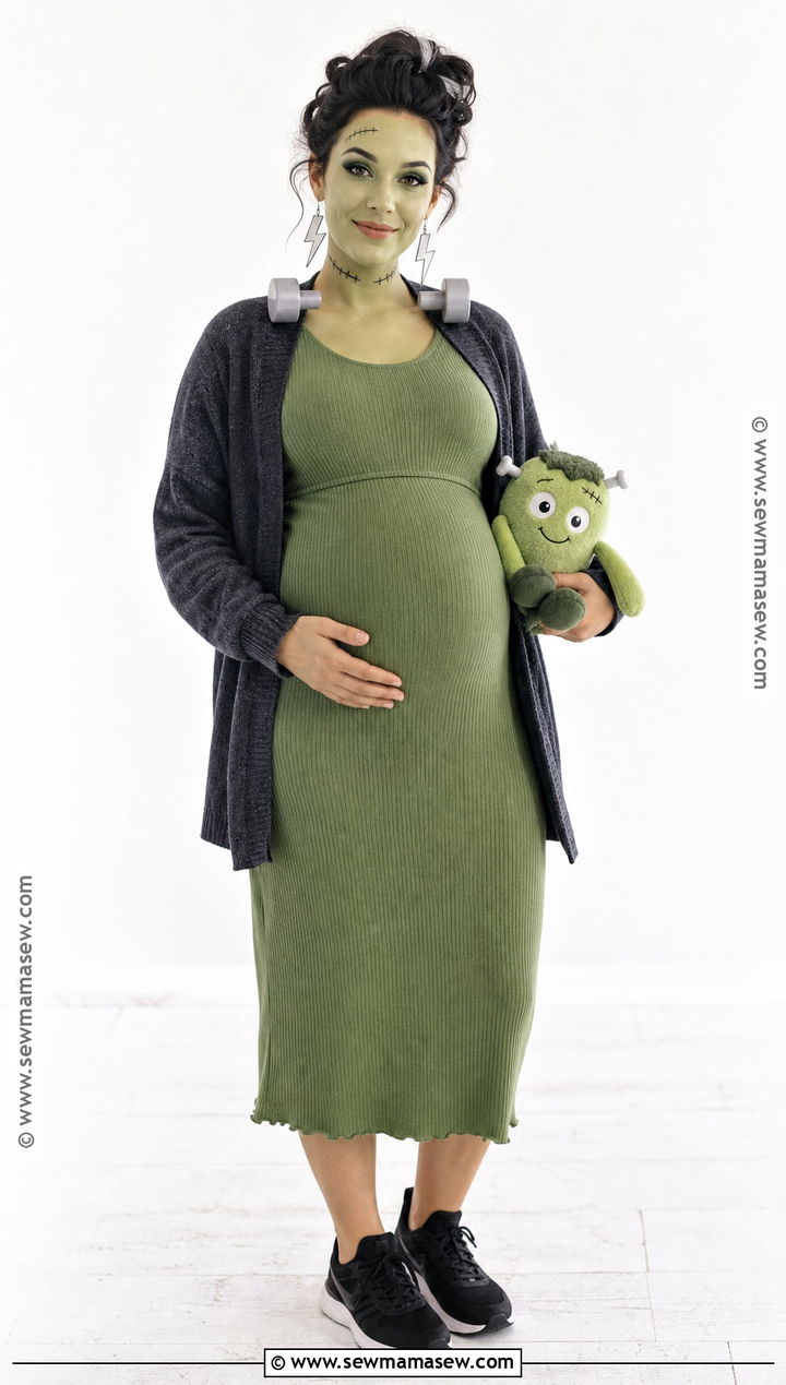 Maternity Frankenstein Costume - 45 frankenstein costume ideas