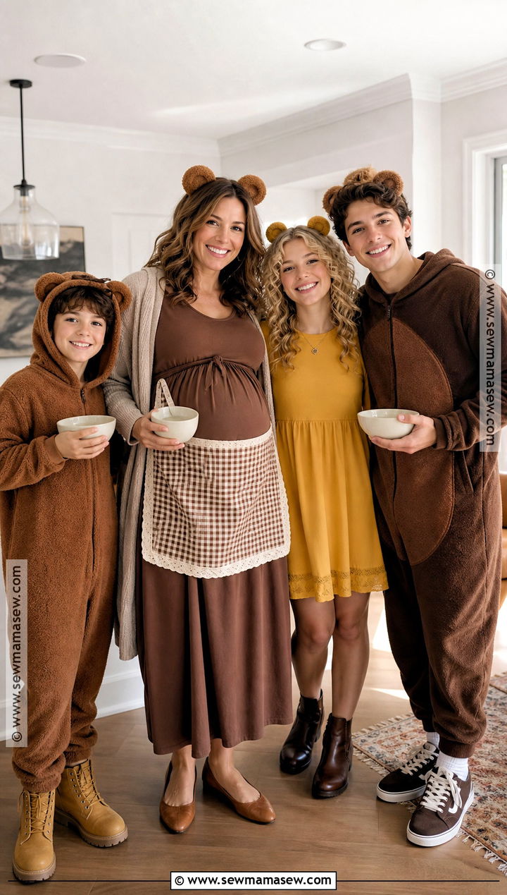 Maternity Goldilocks And The Three Bears Costume - 30 goldilocks and the three bears costume ideas