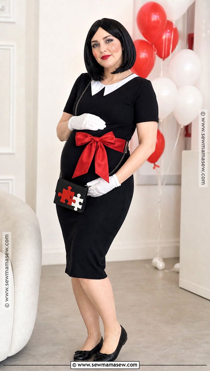 Maternity Jigsaw Costume With Stretch Dress - 40 jigsaw costume ideas for women