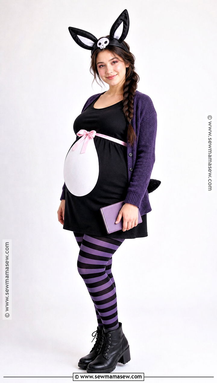 Maternity Kuromi Costume With Stretch Dress - 40 kuromi costume ideas