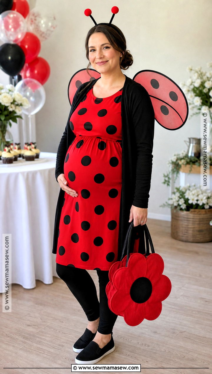 Maternity Ladybird Costume - 30 ladybird costume ideas