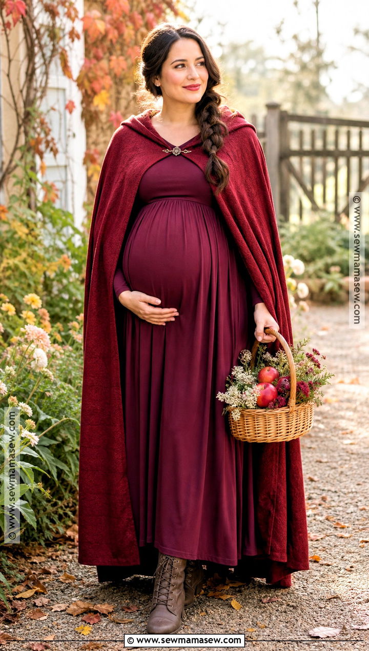 Maternity Little Red Costume - 30 Little Red Costume Ideas