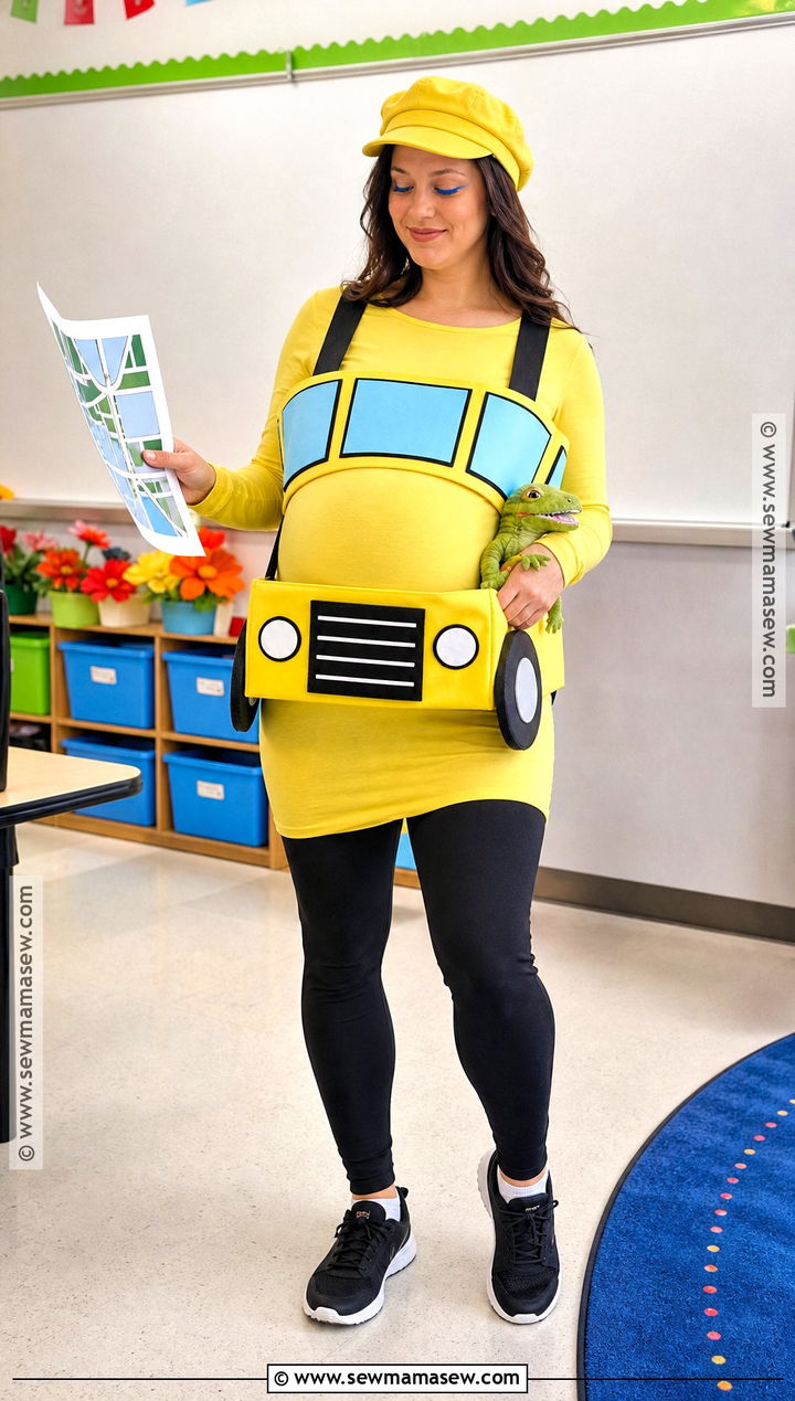 Maternity Magic School Bus Costume - 30 Magic School Bus Costume Ideas