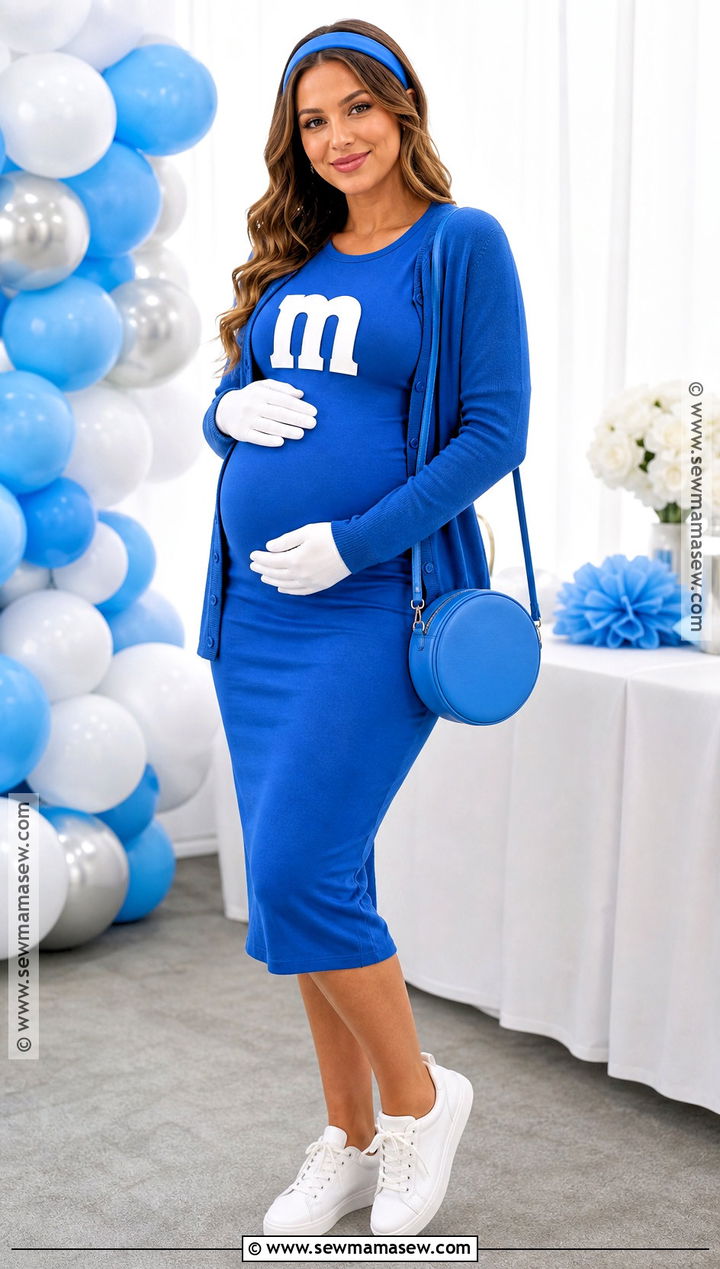 Maternity MandM Costume - 40 m&m costume ideas