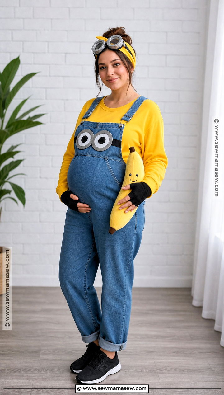 Maternity Minion Costume - 45 minions costume ideas
