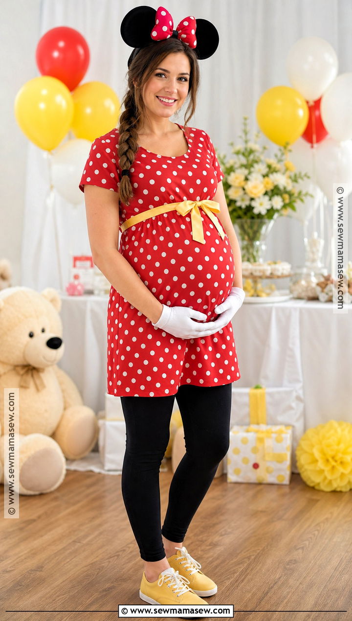 Maternity Minnie Mouse Costume - 30 minnie mouse costume ideas for women