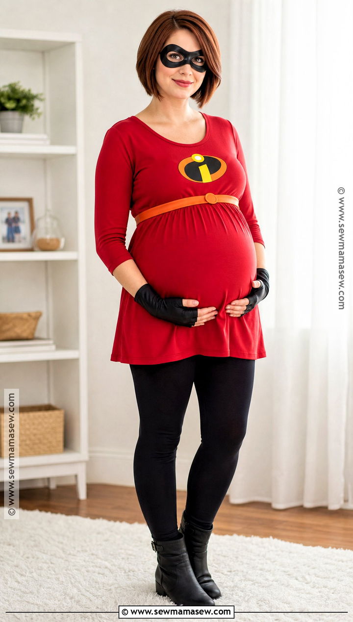 Maternity Mrs Incredible Costume - 35 mrs incredible costume ideas