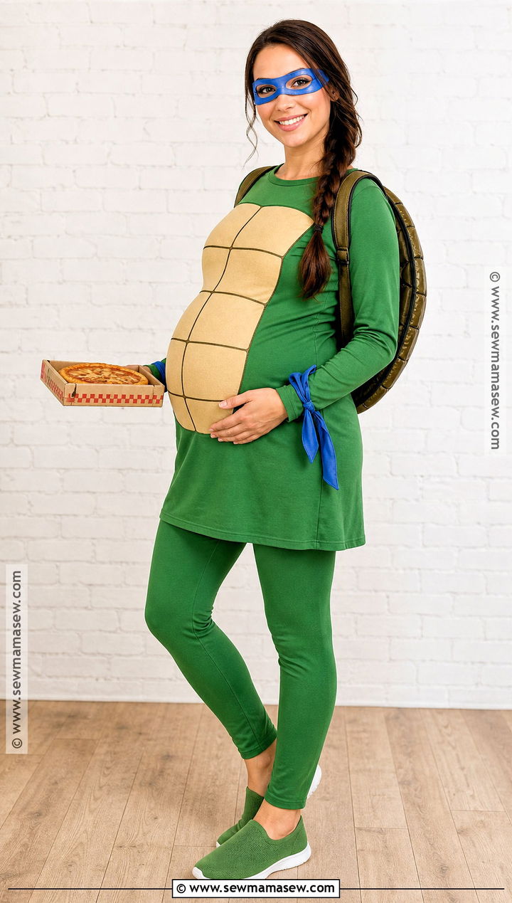 Maternity Ninja Turtle Costume - 30 Ninja Turtle Costume Ideas for Women