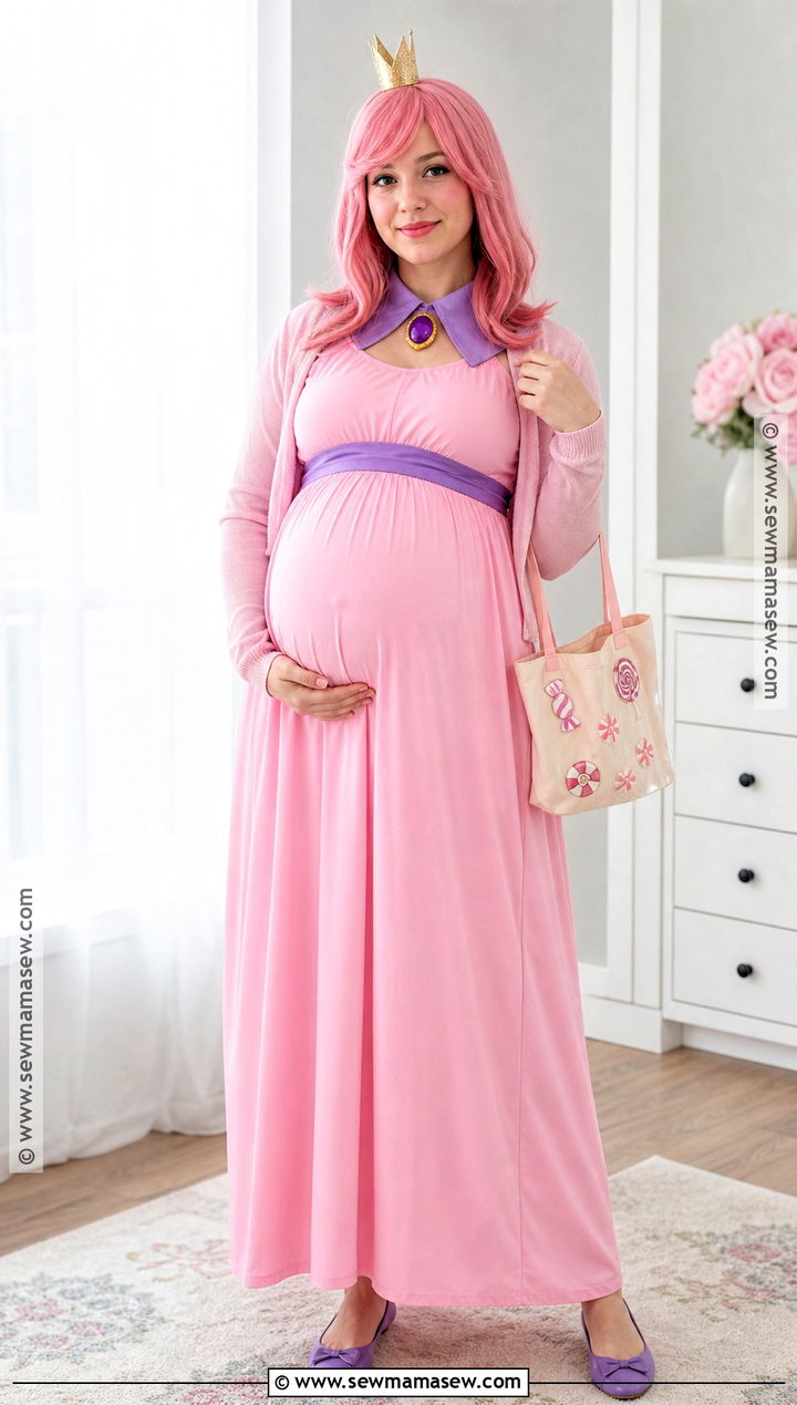 Maternity Princess Bubblegum Costume - 40 princess bubblegum costume ideas