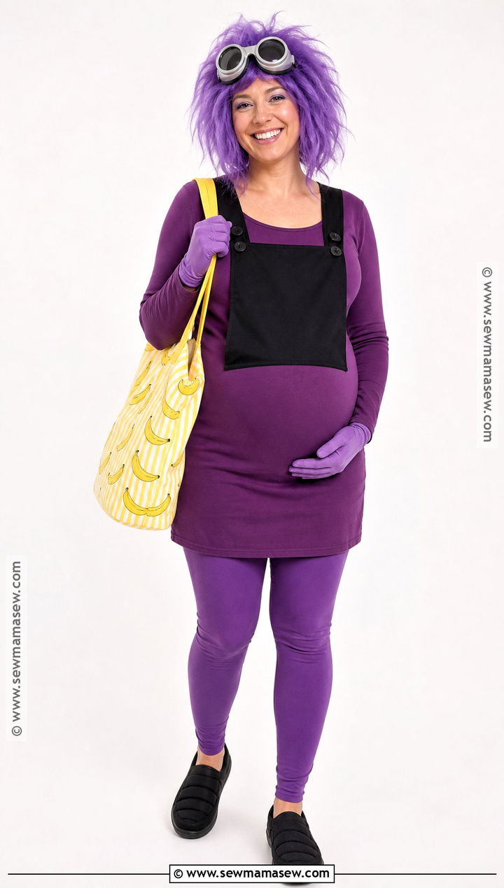 Maternity Purple Minion Costume - 40 purple minion costume ideas
