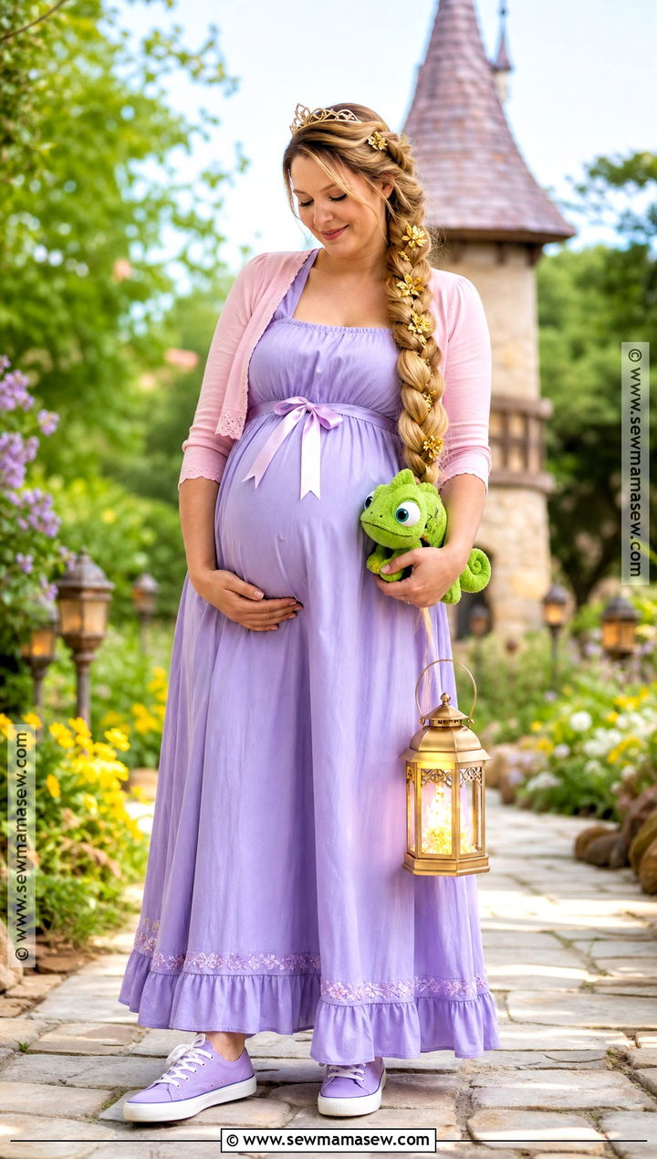 Maternity Rapunzel Costume - 40 repunzle costume idea