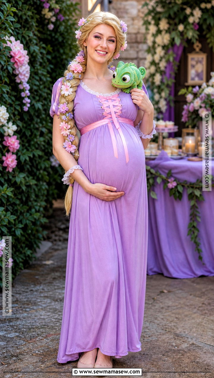 Maternity Rapunzel Costume - 30 tangled rapunzel costume ideas