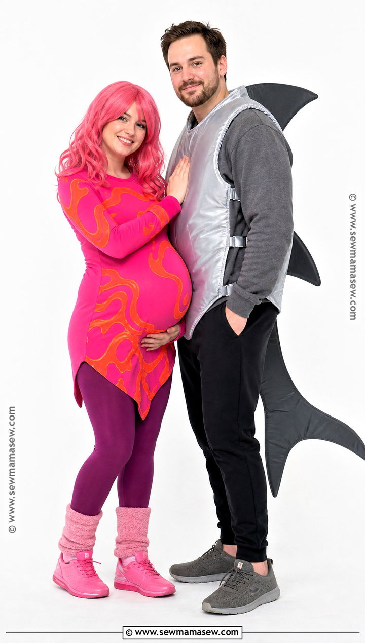 Maternity Sharkboy And Lavagirl Costume - 30 shark boy and lava girl costumes