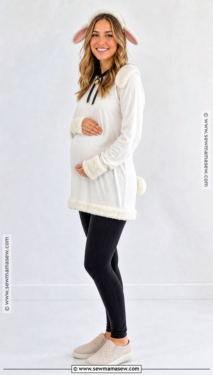 Maternity Sheep Costume - 30 Sheep Costume Ideas for Women