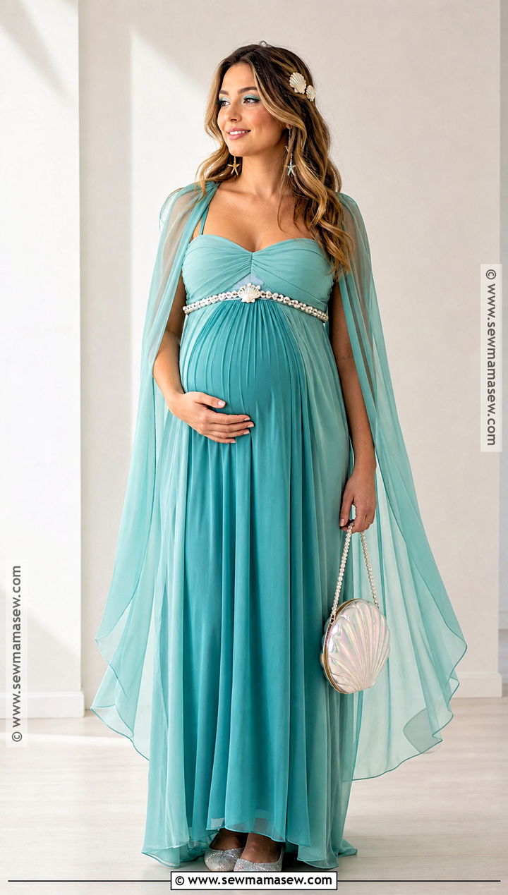 Maternity Siren Costume - 50 siren costume ideas