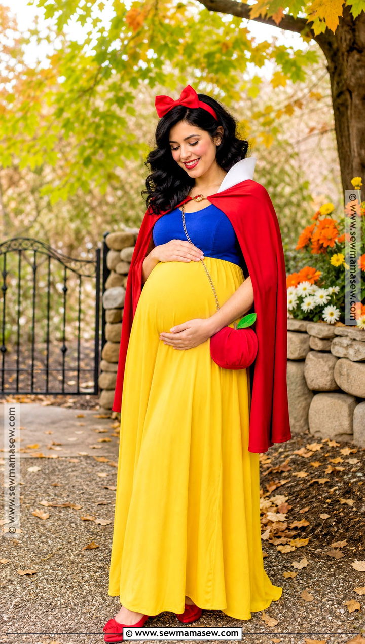 Maternity Snow White Costume - 40 snow white halloween costume ideas
