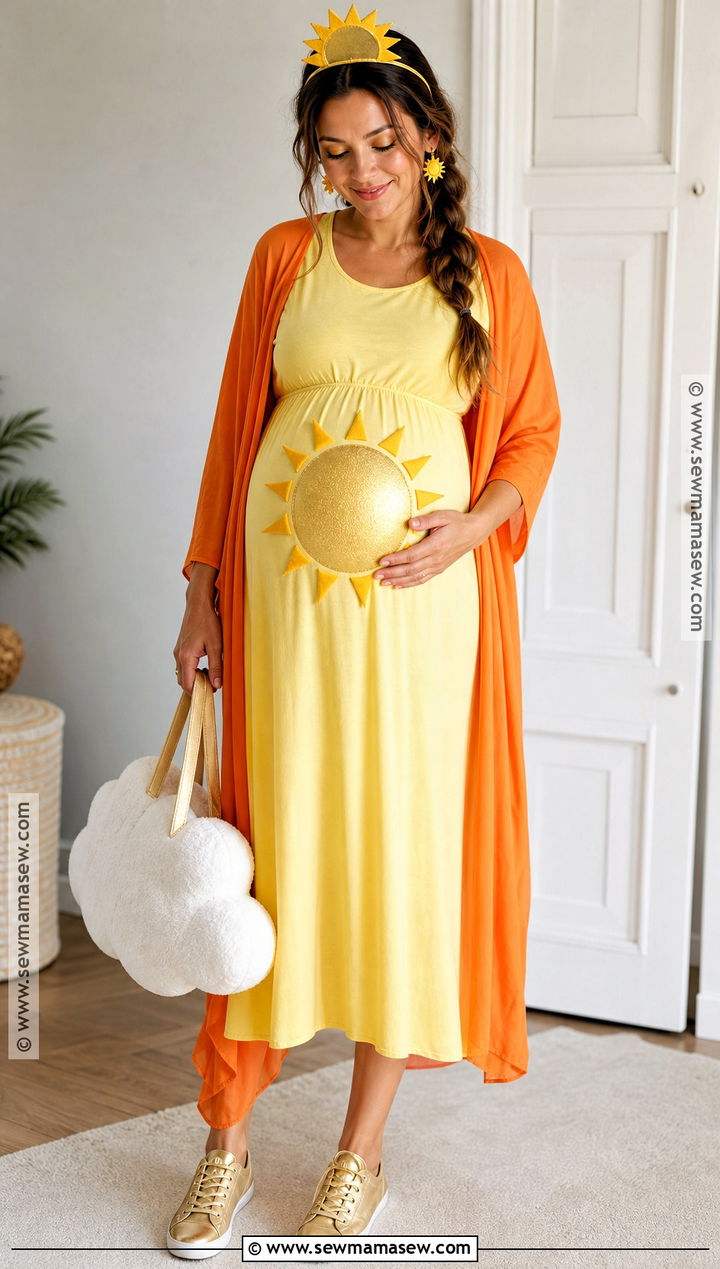 Maternity Sun Costume - 30 Sun Costume Ideas for Women