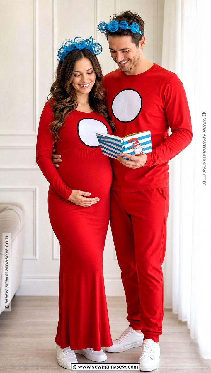 Maternity Thing One And Thing Two Costume - 40 thing one and thing two costumes