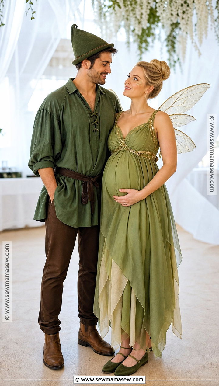 Maternity Tinker Bell And Peter Pan Costume - 30 tinker bell and peter pan costume ideas