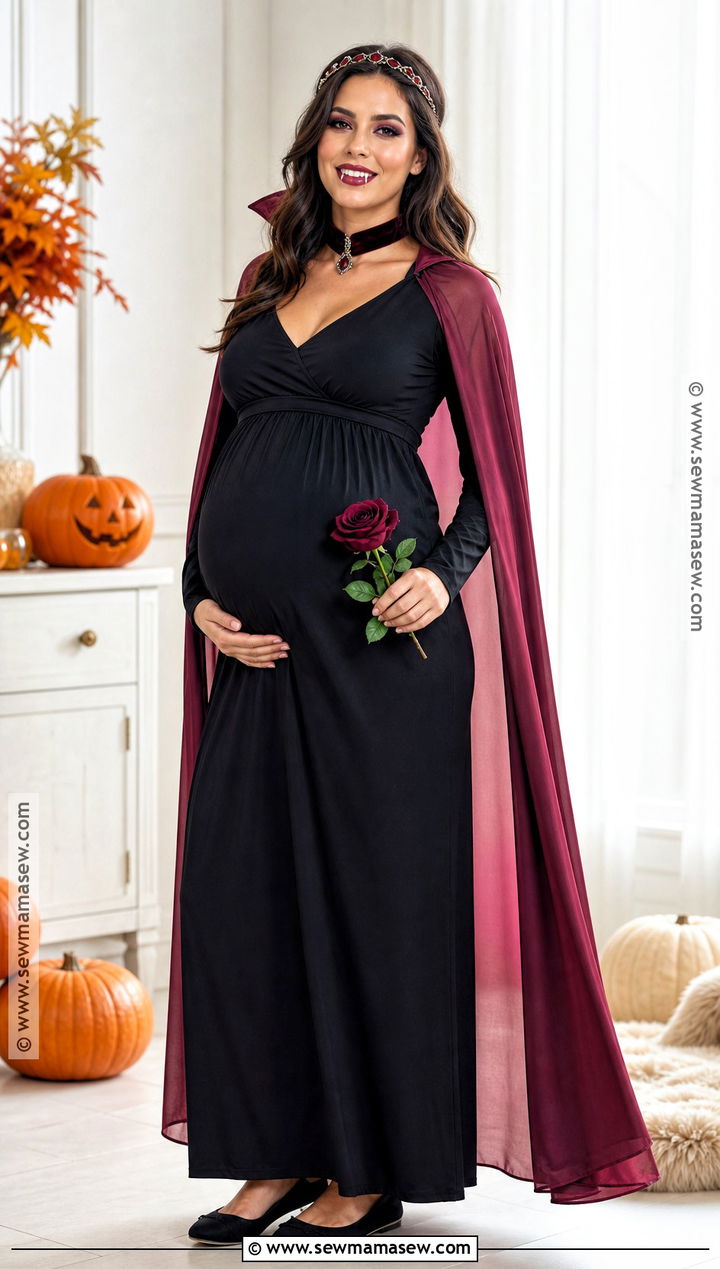 Maternity Vampire Costume - 50 vampire costume ideas