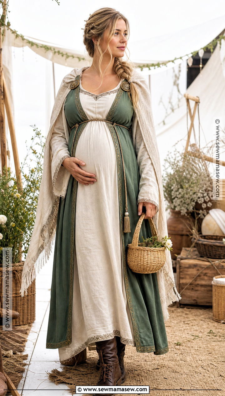 Maternity Viking Costume - 35 viking costume ideas for females