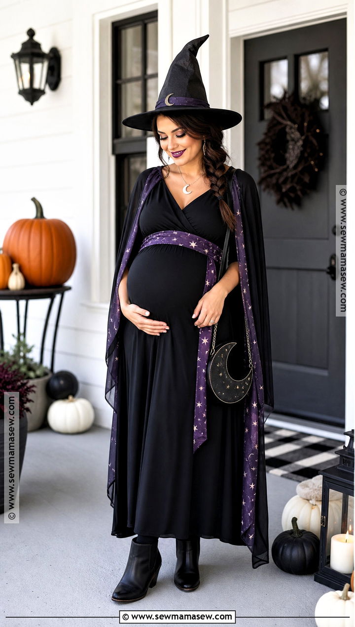 Maternity Witch Costume - 45 witch halloween costume ideas