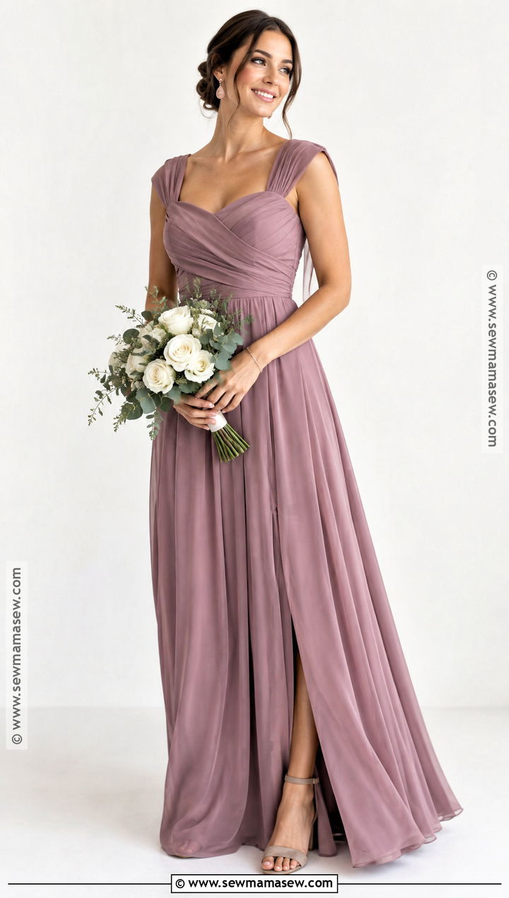 Mauve Convertible Bridesmaid Dress - 20 september bridesmaid dresses