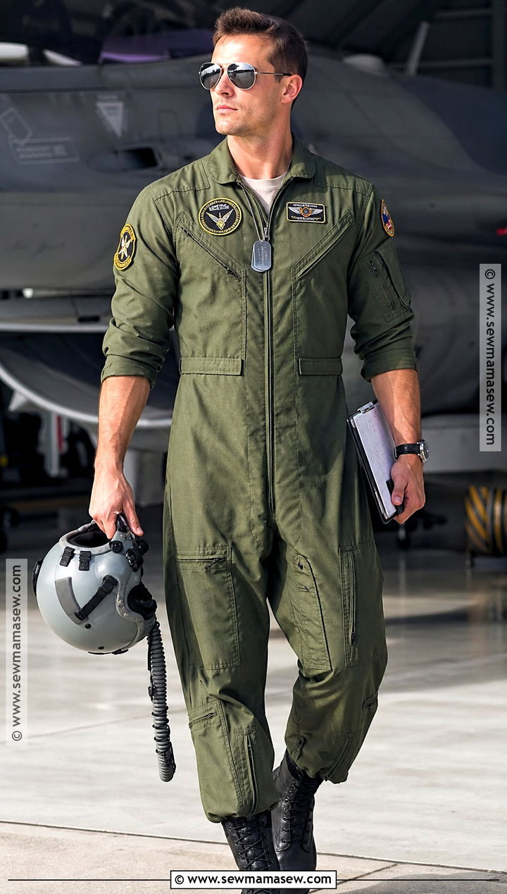 Maverick Flight Suit Costume - 30 Hollywood Characters Costume Ideas