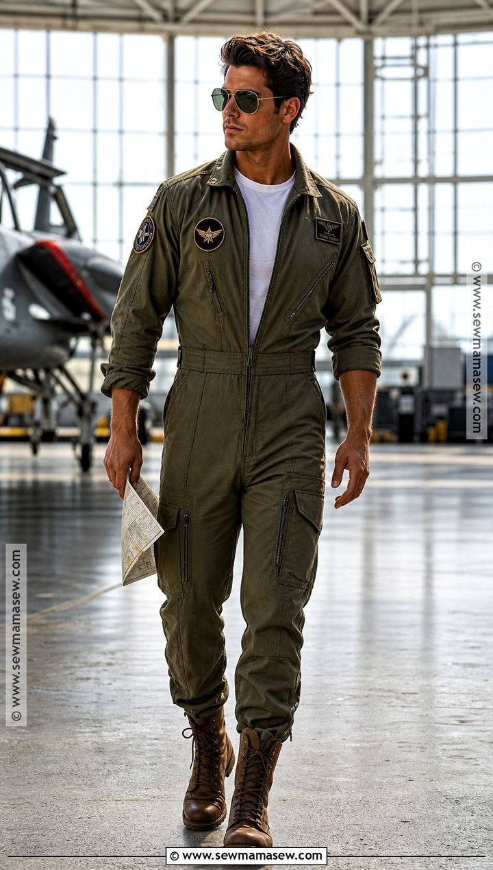 Maverick Pilot Costume - 35 male costume ideas