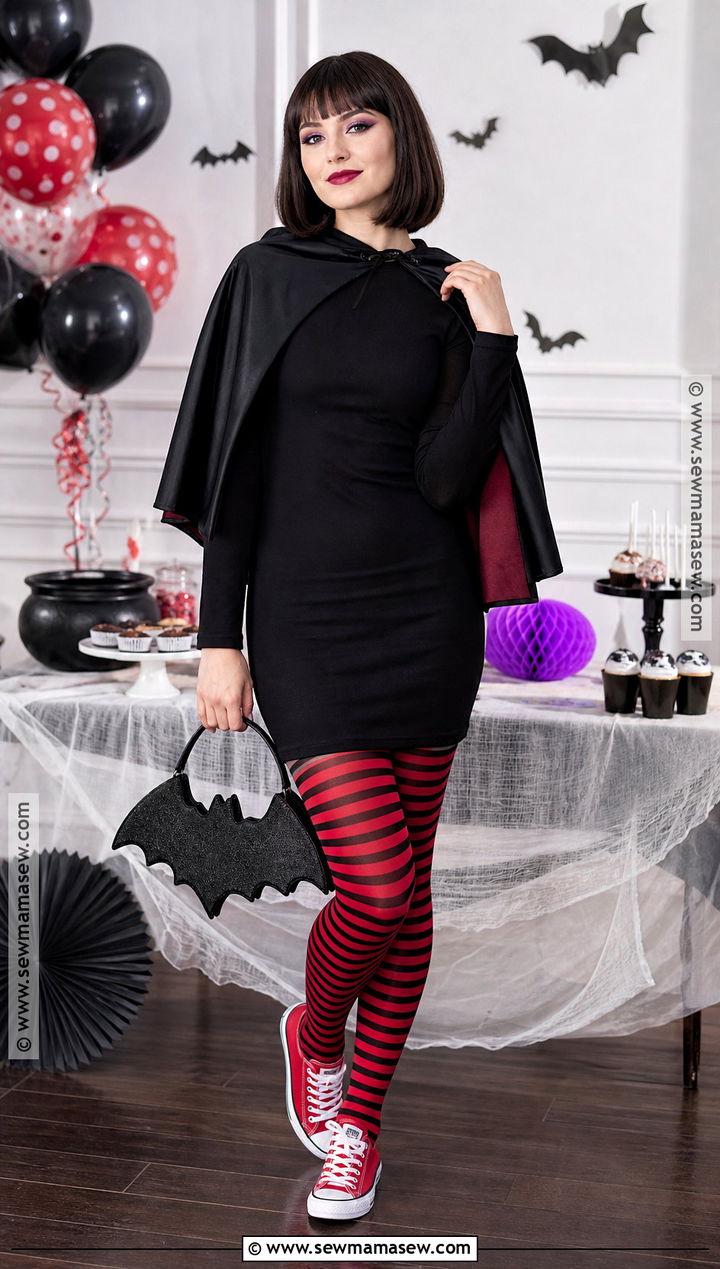 Mavis Costume With Black Mini Dress - 35 iconic brunette halloween costumes