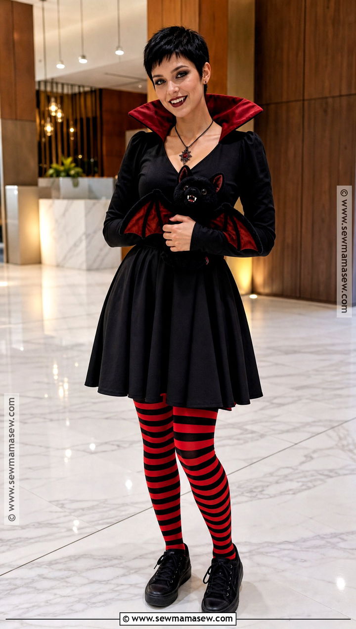 Mavis Costume With Short Black Hair - 30 halloween costumes short hair