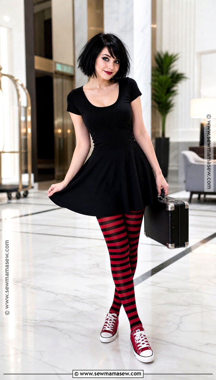 Mavis Dracula Cosplay With Black Bob Hair - 30 black hair cosplay ideas