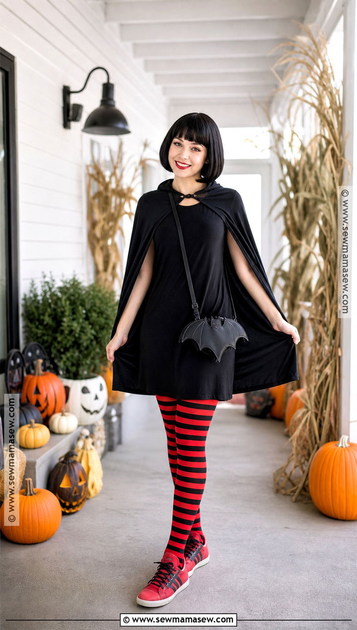 Mavis Vampire Costume With Short Black Hair - 30 halloween costume black hair ideas