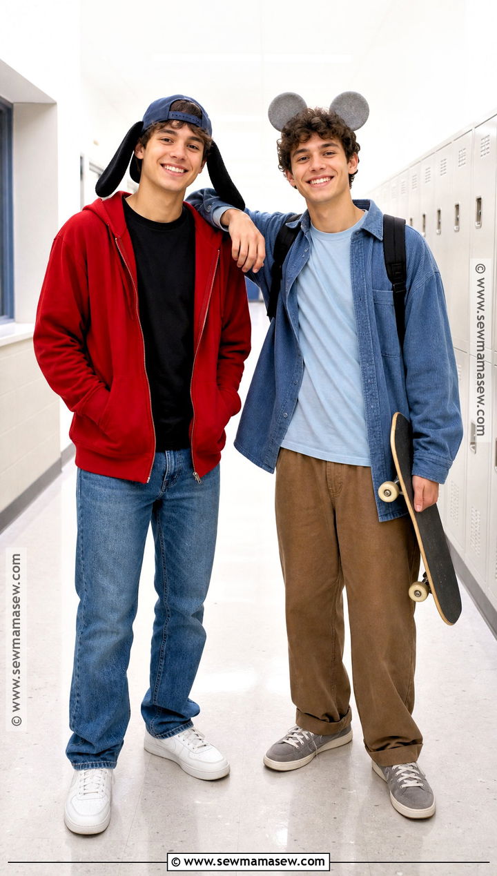 Max And P J Duo Costume With School Outfits - 40 max goofy costume ideas