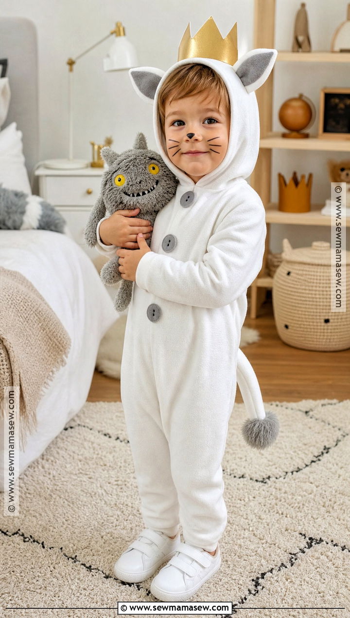Max Wild Thing Costume With Crown - 30 easy book character costumes for kids