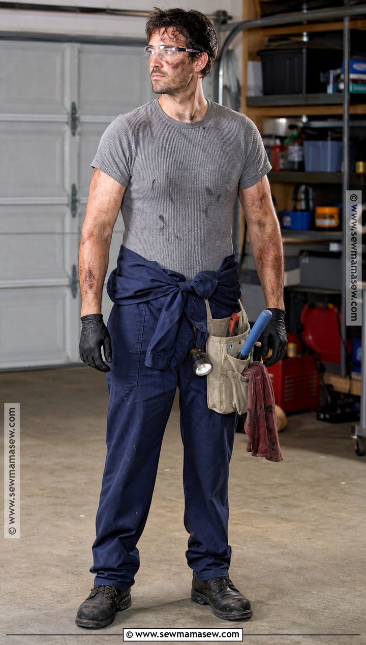 Mechanic Zombie Apocalypse Outfit - 35 zombie apocalypse outfits male