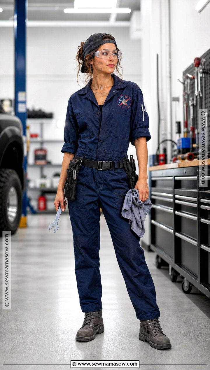 Mechanic Zombie Apocalypse Outfit - 35 zombie apocalypse outfits for women