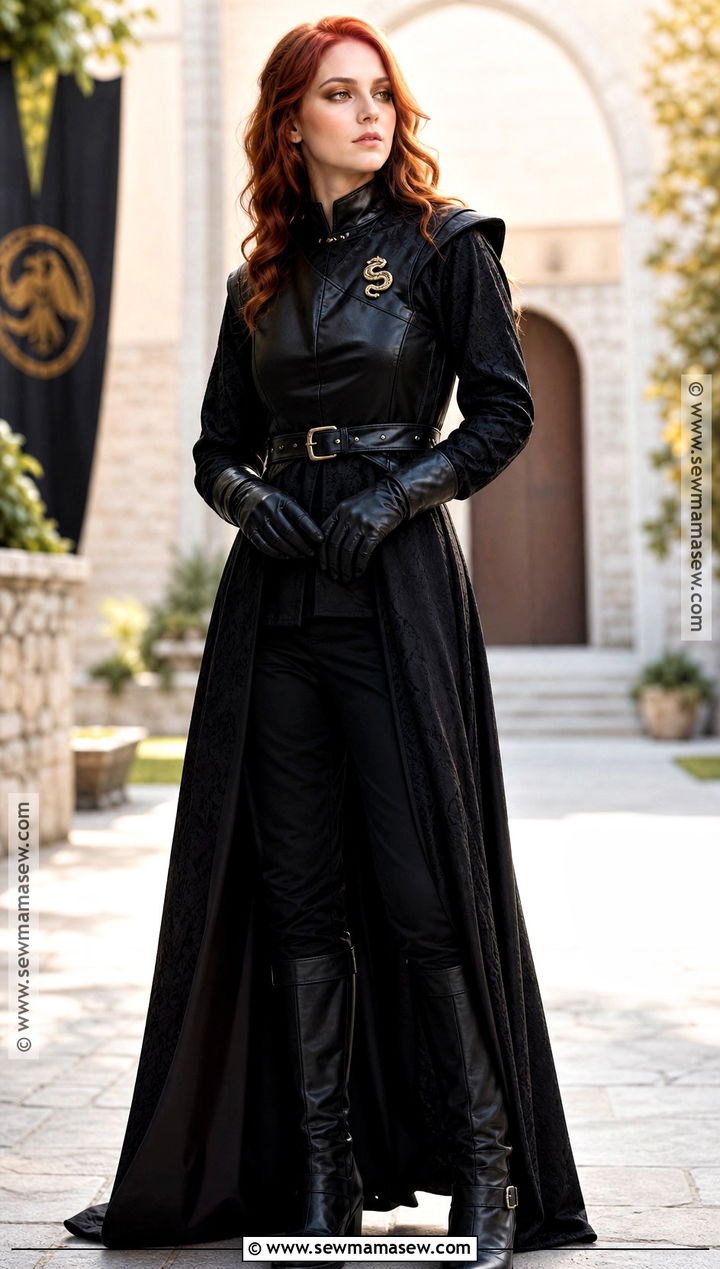 Medieval Crowley Cosplay With Black Armor - 30 crowley cosplay ideas